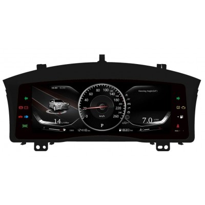 Электронная панель приборов Lexus LX570 2008-2015 - Carmedia NH-LCD-L01 с сенсорным LCD / ЖК 12.3" экраном QLED