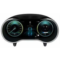 Электронная панель приборов Mercedes-Benz C-класс W205 2014-2018 - Radiola 1301С с LCD / ЖК 12.3" экраном QLED