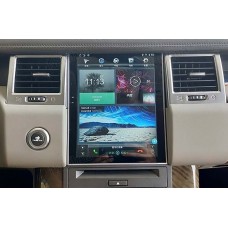 Магнитола для Range Rover Sport 2012-2013 (поддержка штатного меню BOSCH) - Carmedia NH-R1004-3 ("Тесла-Стиль") Android 11, 4+64Гб, CarPlay, SIM-слот (только с установкой в Москве)