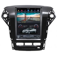 Магнитола для Ford Mondeo 2010-2015 - Carmedia ZF-1052A-Q6 ("Тесла-Стиль") Android 11, 8ГБ+128ГБ, SIM-слот