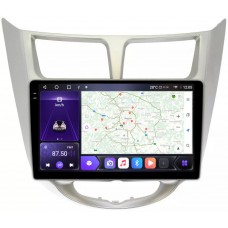 Магнитола для Hyundai Solaris 2010-2016 - Carmedia OL-9707 QLed+2K, Android 12, ТОП процессор, CarPlay, SIM-слот