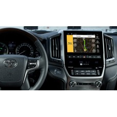Навигационный блок для Toyota Land Cruiser 200 2016-2021 (без отдельного экрана климата) - Carsys TLC-2015/2019-T6 на Android 10, SIM-слот, 8ГБ-128ГБ