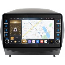 Магнитола для Hyundai iX35 2009-2015 - Carmedia OL-1702 (крутилки) QLed, Android 10, ТОП процессор, CarPlay, SIM-слот