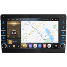 Магнитола для Lada Granta 2011-2018 - Carmedia OL-9062 (крутилки) QLed, Android 10, ТОП процессор, CarPlay, SIM-слот