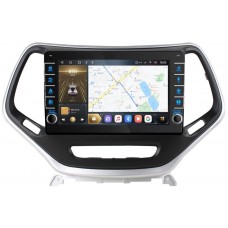 Магнитола для Jeep Cherokee 2014+ - Carmedia OL-1253 (крутилки) QLed, Android 10, ТОП процессор, CarPlay, SIM-слот