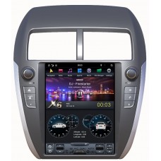 Магнитола для Mitsubishi ASX, Peugeot 4008, Citroen C4 Aircross 2010-2016 - Carmedia ZF-1167-DSP ("Тесла-Стиль") на Android 9, 6-ТУРБО ядер, 4ГБ-64ГБ
