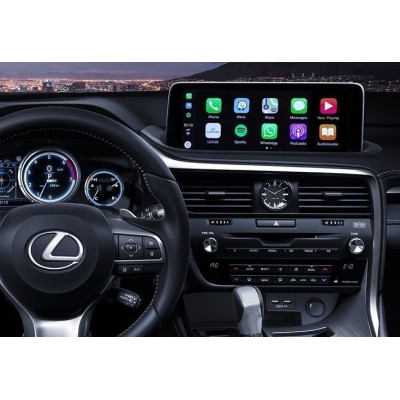 Мультимедиа блок для Lexus RX 2019-2022 (штатный экран 12.3") - Carmedia BNR-20RXH на Android 9, 6-ТУРБО ядер и 4ГБ-64ГБ
