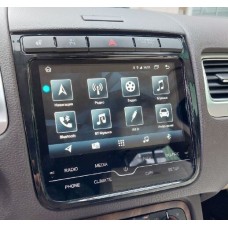 Штатный монитор для Volkswagen Touareg II 2010-2018 (для RNS850) - Radiola RDL-TRG-H на Android 10, Carplay, 4G SIM-слот, 8ГБ-128ГБ