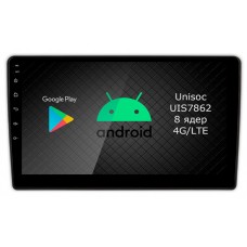 Универсальная магнитола без рамки (экран 10") - Roximo RI-1010 Android 12, ТОП процессор, 8/128Гб, SIM-слот
