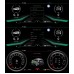 Электронная панель приборов Mitsubishi Pajero 4 2006-2020 - Carmedia NH-LCD-M1203 с 12.3" ЖК экраном QLED