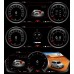 Электронная панель приборов Mitsubishi Pajero 4 2006-2020 - Carmedia NH-LCD-M1203 с 12.3" ЖК экраном QLED
