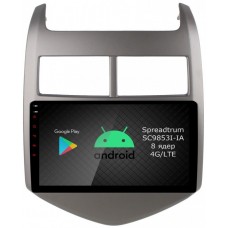 Магнитола для Chevrolet Aveo 2012-2015 - Roximo RI-1310 Android 12, ТОП процессор, 8/128Гб, SIM-слот