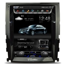 Магнитола для Cadillac Escalade 2006-2015 - Carmedia NH-1001 ("Тесла-Стиль") Android 9, 6-ТУРБО ядер, 4ГБ-64ГБ
