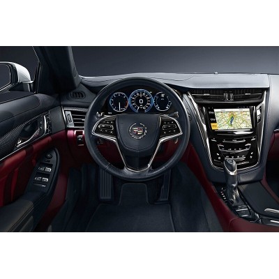 Навигационный блок для Cadillac CTS 2014-2019 - Carmedia GM-3-7-7 на Android 9, 6-ТУРБО ядер и 4ГБ-64ГБ