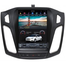 Магнитола для Ford Focus 3 2011-2019+ - Carmedia ZF-1003-Q6 ("Тесла-Стиль") Android 11, 8ГБ+128ГБ, SIM-слот