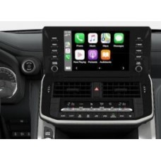 Навигационный блок для Toyota LC 300 2021+ (штатный экран 8") - Carmedia FT-7-3-7-PA на Android 9, 6-ТУРБО ядер и 4ГБ-64ГБ