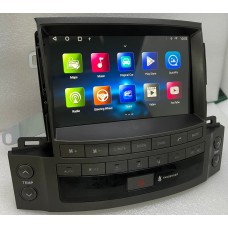 Магнитола для Lexus LX570 2007-2015 - Carmedia ZH-L9001 монитор 9", Android 13, 8Гб+128Гб, CarPlay, SIM-слот