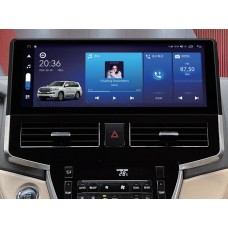 Магнитола Toyota Land Cruiser 200 2016-2021 (поддержка JBL и камер 360) - Carmedia HP-T1502 монитор 15" на Android 12, ТОП процессор, 6Гб+128Гб, 4G SIM-слот