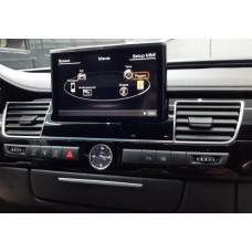 Магнитола Audi A8 2010-2017 - Radiola RDL-1608 выезжающий монитор 8.4", Android 12, 8+128Гб, CarPlay, 4G SIM-слот