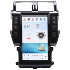Магнитола для Toyota Land Cruiser Prado 150 2014-2017 - Carmedia ZF-1801-Q6 ("Тесла-Стиль") Android 11, 8ГБ+128ГБ, SIM-слот