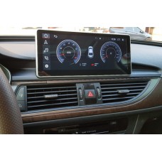 Магнитола Audi A6 C7 2016-2018 (MMI 3G) - Carmedia HL-1019-2 монитор 10.25", Android 11, 8Гб+128Гб, CarPlay, SIM-слот