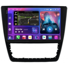 Магнитола для Skoda Yeti 2009-2018 (климат/кондиц) - FarCar XXL1225M Android 10, QLED, ТОП процессор, 8Гб+256Гб, CarPlay, SIM-слот